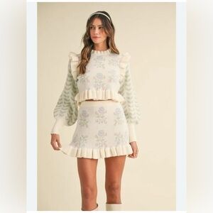 🆕🤍Mable Sweater Skirt